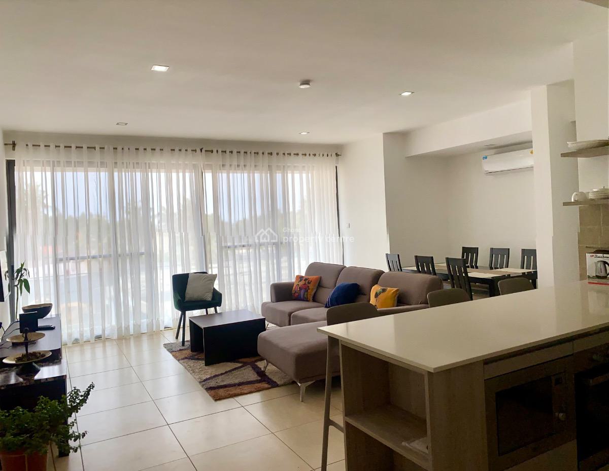 2 Bedroom Furnished Apartment, Kumi Court, La Tebu Street, Cantonments, Accra, Apartment for Rent