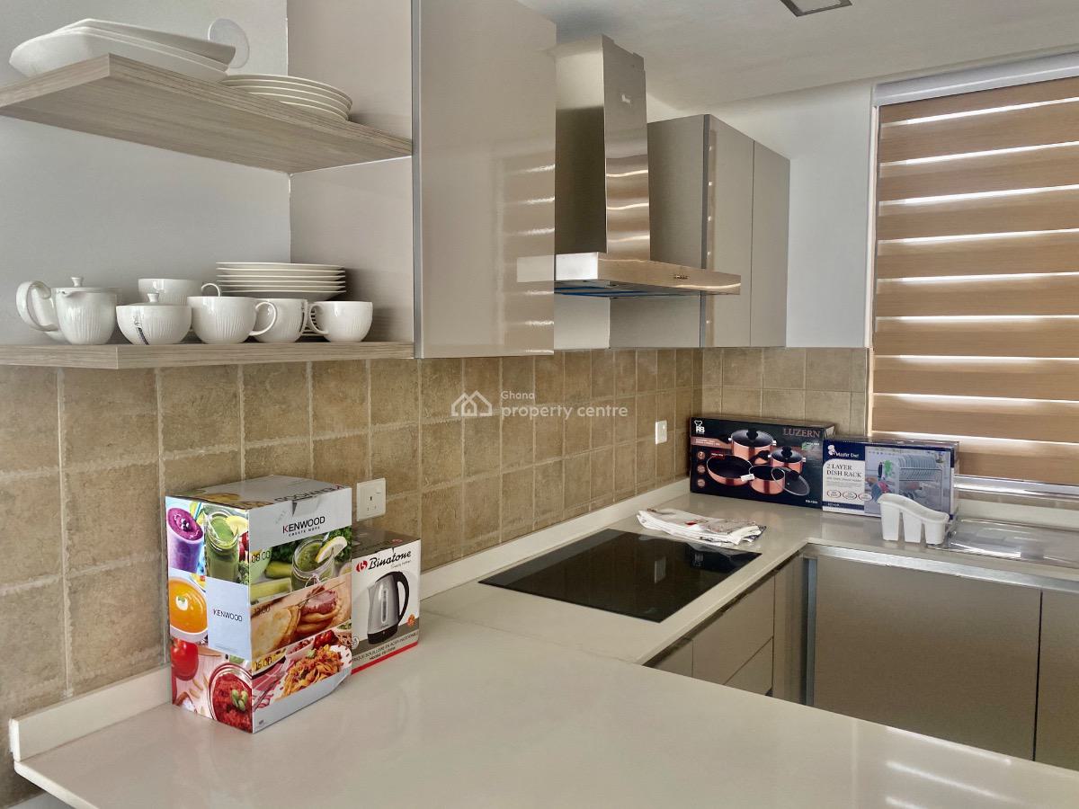 2 Bedroom Furnished Apartment, Kumi Court, La Tebu Street, Cantonments, Accra, Apartment for Rent