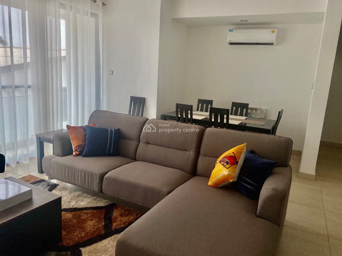 2 Bedroom Furnished Apartment, Kumi Court, La Tebu Street, Cantonments, Accra, Apartment for Rent