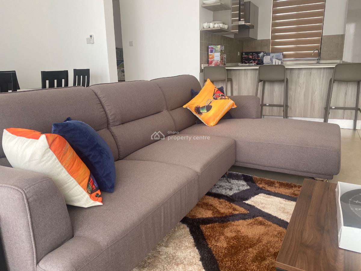 2 Bedroom Furnished Apartment, Kumi Court, La Tebu Street, Cantonments, Accra, Apartment for Rent