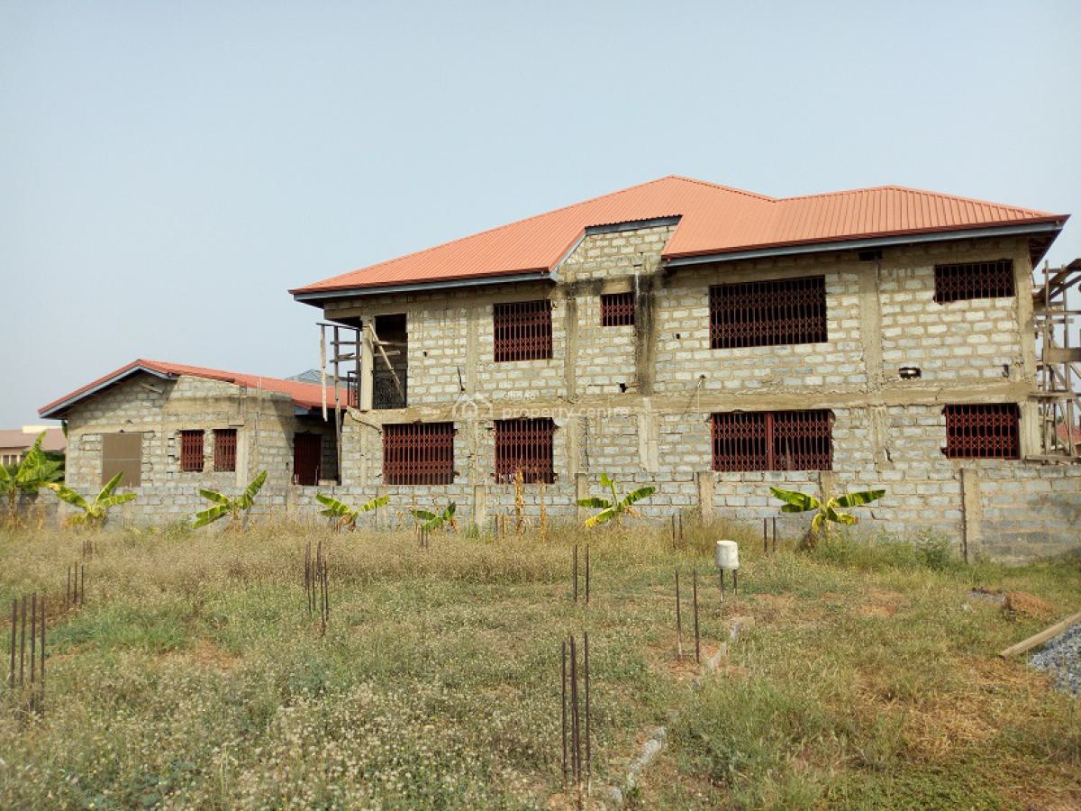 Uncompleted 6 Bedroom House, Community 22, Tema, Accra, House for Sale