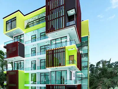 19 Luxurious Fully Furnished Hotel Apartment Building. Off Plan — East Legon, Accra