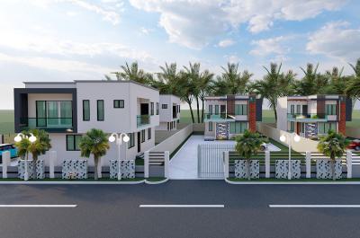 3 Bedroom Duplex with Staff Quarters in a Gated Community, Tseaddo, East Airport, Airport Residential Area, Accra, Detached Duplex for Sale