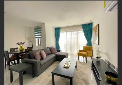 Furnished 1 Bedroom Apartment with Swimming Pool, North Labone, Accra, Mini Flat for Rent
