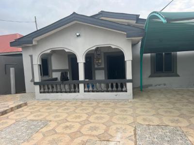 3 Bedrooms at Pokuase Amanfrom, Amanfrom Sda, Pokuase (pokoasi), Ga West Municipal, Accra, Detached Bungalow for Sale