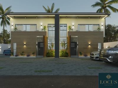 3 Bedroom Duplex with Staff Quarters in a Gated Community, East Airport, Airport Residential Area, Accra, Semi-detached Duplex for Sale