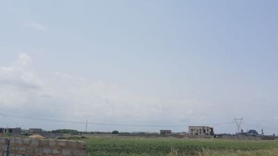 Half Plot <<<< First Class Residence at Tema Community 25, Adom Estate Road, Tema, Accra, Mixed-use Land for Sale