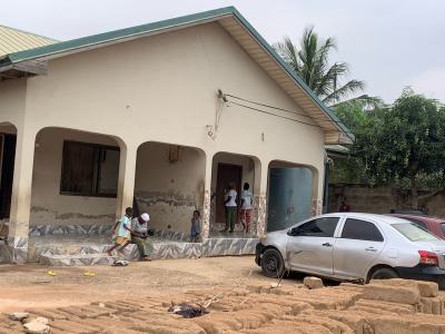 Auction 3brm + Warehouse on 2 Plots @ New Weija, Accra, New Weija, Choice, Ga South Municipal, Accra, House for Sale