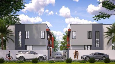 Modern 3-bedroom Ensuite Townhouses in Gated Community, Kenkey House Area, Adenta, Adenta Municipal, Accra, Townhouse for Sale