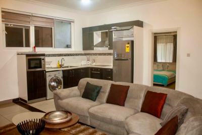 Furnished 1 Bedroom Apartment with Swimming Pool and Gym, Cantonments, Accra, Mini Flat for Rent