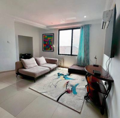 Furnished 1 Bedroom Apartment with Rooftop Lounge, East Legon, Accra, Mini Flat for Rent