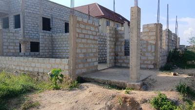 Uncompleted 5 Master Brm House with 2 Storey Foundation @ Ga Odumase,, Ga Odumase, Sonitra Area, Ga East Municipal, Accra, House for Sale