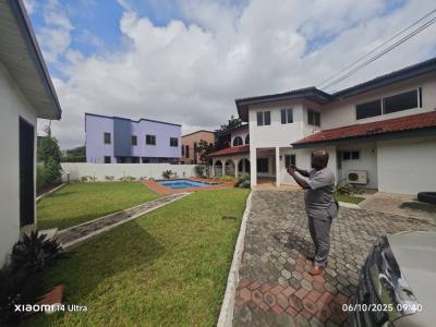 Executive 5 Bedrooms, West Airport, Airport Residential Area, Accra, House for Rent