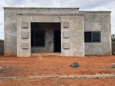 Semi-completed 3 Bedroom House with Nice Architectural Outlook., Amrahia, La Dade Kotopon Municipal, Accra, Detached Bungalow for Sale