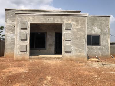 Semi-completed 3 Bedroom House with Attached Boys Quarters., Amrahia, Adenta Municipal, Accra, Detached Bungalow for Sale
