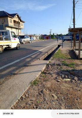 Titled 4 Plots on Tarred Road @ Acp Pokuase / Franco Estates Area*, Franco Estate, Pokuase (pokoasi), Ga West Municipal, Accra, Land for Sale