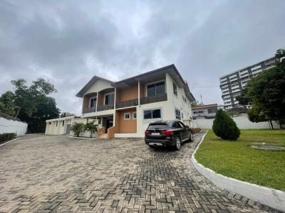 Commercial / Residential 6-bedroom House + 2 Bqs, North Ridge, Accra, House for Rent