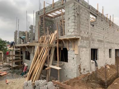 Incomplete 4 Bedroom Duplex in a Gated Community, Manet, Spintex, Accra, Detached Duplex for Sale