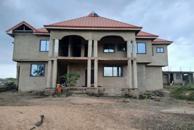 16 Rooms Guest House/ Hostel Accommodation, Or to Be Used As House, Afienya, Tema, Accra, House for Sale