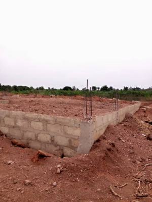 Storey Foundation of of 2 Bedroom + 2 Units of Chamber & Hall Contain, Ofaakor, Kasoa, Awutu-senya East, Central Region, House for Sale