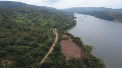 Lakeside Land Inside Akosombo, Akosombo, Asuogyaman, Eastern Region, Residential Land for Sale