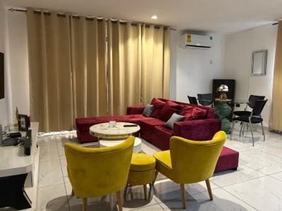 Furnished 1 Bedroom Apartment with Swimming Pool, Cantonments, Accra, Mini Flat for Rent