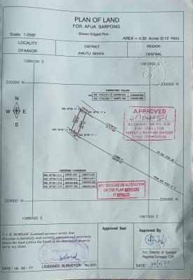 Double Plot at Kasoa, Kasoa, Awutu-senya East, Central Region, Residential Land for Sale