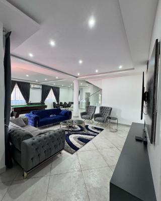 Furnished 4 Bedroom Duplex with Staff Quarters in a Gated Community, East Legon, Accra, Detached Duplex for Rent