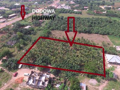 5 Plots of Land Ideal for Commercial Uses Available., Ayi-kuma to Dodowa Road, Dodowa, Shai Osudoku, Accra, Mixed-use Land for Sale