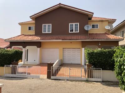 Furnished 3 Bedroom in a Gated Estate, East Airport Road, Baatsonaa, Spintex, Accra, Semi-detached Duplex for Sale