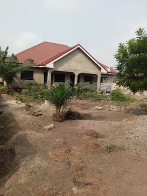 Registered & Roofed 4 Master Brm House at Kasoa, New Market Ecg Area, Kasoa, Awutu-senya East, Central Region, Detached Bungalow for Sale