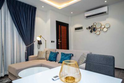 Furnished 1 Bedroom Apartment with Swimming Pool and Gym, Cantonments, Accra, Mini Flat for Rent