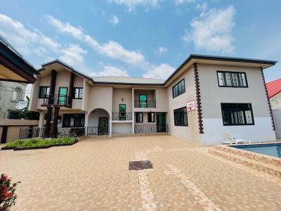 7 Bedrooms. with Swiming Pool Sermi Furnished, Trassaco, East Legon, Accra, House for Sale