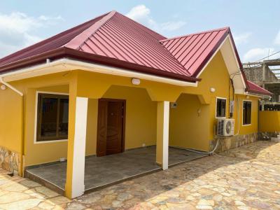 New 3 Master Bedrooms House, Adjen Kotoku Onion Market Area, Amasaman, Ga West Municipal, Accra, Detached Bungalow for Sale