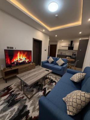 Furnished 1 Bedroom Apartment with Swimming, Gym and Rooftop Lounge, Tseaddo, East Airport, Airport Residential Area, Accra, Mini Flat for Sale