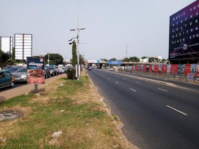 Roadside Land in Accra, Nima Police Station, Accra Metropolitan, Accra, Commercial Land for Sale