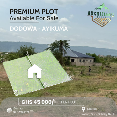 Suitable Payment Plan Available // Excellent Packages on Land, Dodowa, Shai Osudoku, Accra, Residential Land for Sale