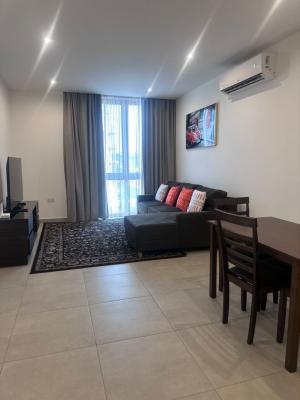 Furnished 1 Bedroom Apartment with Guest Bedroom and Swimming Pool, Roman Ridge, Airport Residential Area, Accra, House for Rent