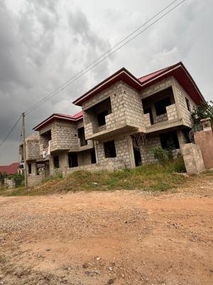 Uncompleted Four (4) Bedroom Storey House Ideal for Completion to Your Taste, Kumasi Metropolitan, Ashanti, House for Sale
