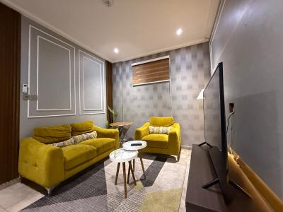 Furnished 1 Bedroom Apartment with Swimming Pool, Dzorwulu, West Airport, Airport Residential Area, Accra, Mini Flat for Rent