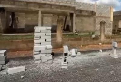 Uncompleted 3bd at Lintel Level. Gated Community.14 Month Payment Plan, Oyibi Behind Valley View University, Oyibi, Accra, Detached Bungalow for Sale