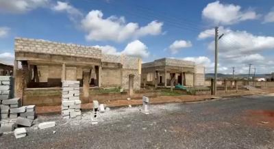 Uncompleted 3 Bedrooms at Lintel Level. Gated Community, 14 Months Plan., Behind Valley View University, Oyibi, Accra, Detached Bungalow for Sale