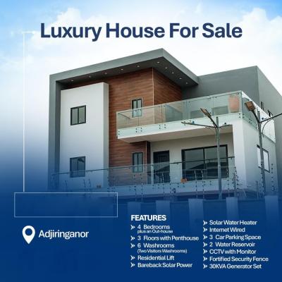 Modern 4 Bedroom House, Salem Estate, Adjiringanor, East Legon, Accra, House for Sale