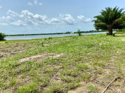 Roadside & Waterfront Land in Ada Tamatoku Near Ada--kasseh  3 Acres (, Ada Tamatoku, Kasseh Ada, Ada East, Accra, Mixed-use Land for Sale