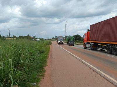 4 Plots ( Highway Road Side) Boankra Inland Port, Boankra Inland Port., Ejisu-juaben Municipal, Ashanti, Commercial Land for Sale
