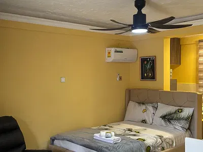 Luxurious Fully Furnished Studio Apartment — Owoo Plastic Street, Achimota, Accra
