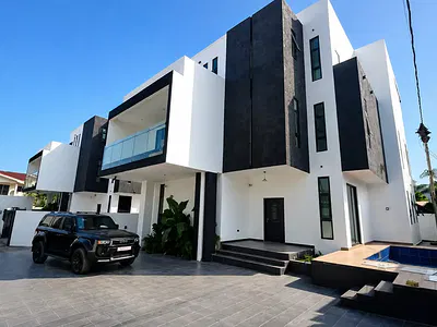 4 Bedroom House with Boys Quarters and Pool at East Legon
