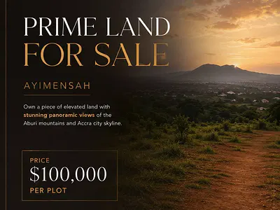 Prime Land for Sale at Ayimensa, Aburi