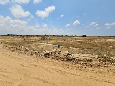 Half Plot- Next to the New Proposed Airport!