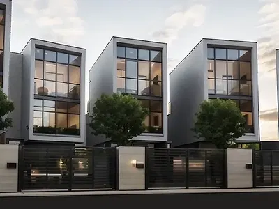 New Modern Contemporary 3 Bedrooms House